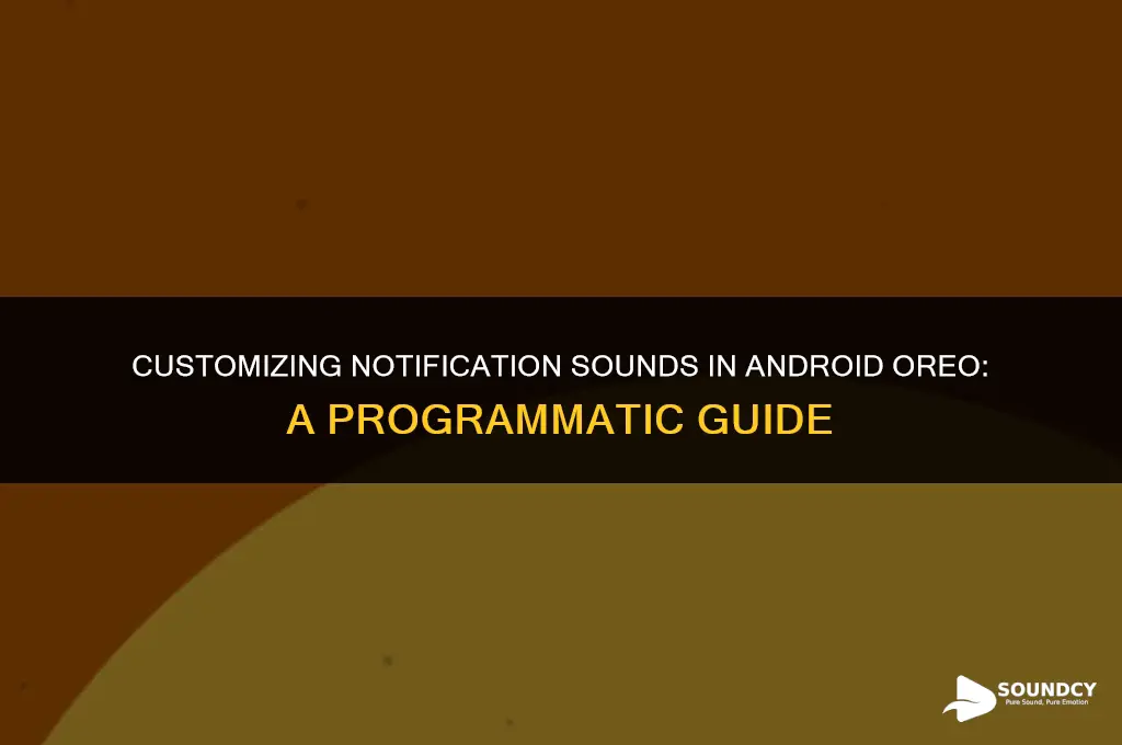 how to set notification sound in android programmatically oreo