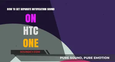 Customize Your HTC One: Setting Separate Notification Sounds