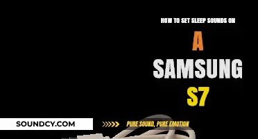 Dreamy Tunes: Setting Sleep Sounds on Your Samsung S7