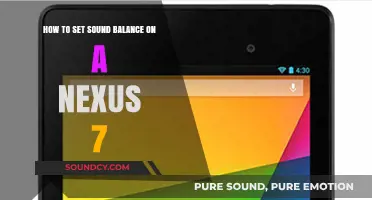 Mastering Audio Harmony: A Guide to Sound Balance on Nexus 7