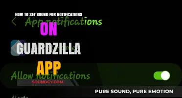 Customize Your Guardzilla App: Setting Sound for Notifications