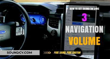 Mastering Audio Settings: Sync 3 Navigation Volume Adjustment Guide
