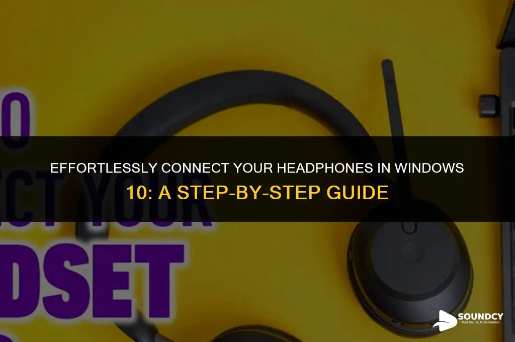 how to set sound outut to headphones in win10