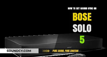 Mastering Audio Sync: A Guide for Bose Solo 5 Users