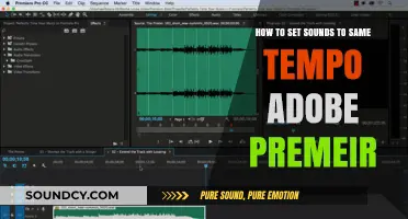 Syncing Sound: A Guide to Matching Tempos in Adobe Premiere