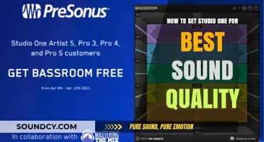 Optimizing Studio One: A Guide to Superior Sound Quality