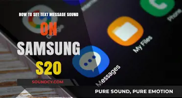 Customize Your Samsung S20: Setting the Perfect Text Message Sound