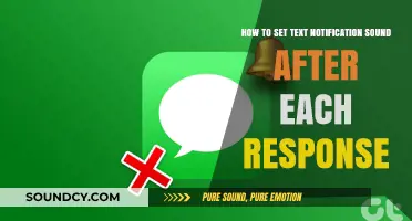 Customize Your Chat Experience: Set Text Notification Sounds After Each Response