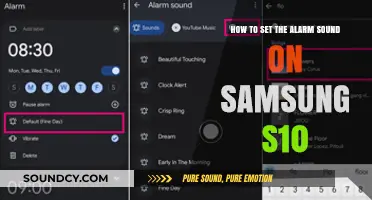 Customizing Your Samsung S10: Setting the Perfect Alarm Sound