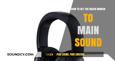 Master Your Audio: Configuring Razer Kraken as Main Sound Device