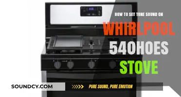 Mastering the Tone: A Guide to Setting Sound on Your Whirlpool 540HES Stove