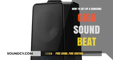 Unleash the Power: Setting Up Your Samsung Giga Sound Beat System
