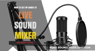 Mastering Live Sound: A Step-by-Step Guide to Setting Up the Aokeo X7 Mixer