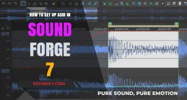 Configuring ASIO in Sound Forge 7: A Step-by-Step Guide