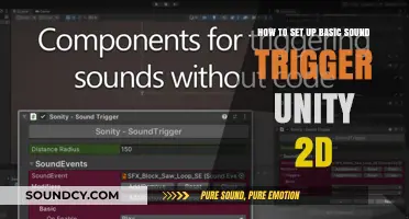 Unity 2D Sound Trigger Setup: A Beginner's Guide