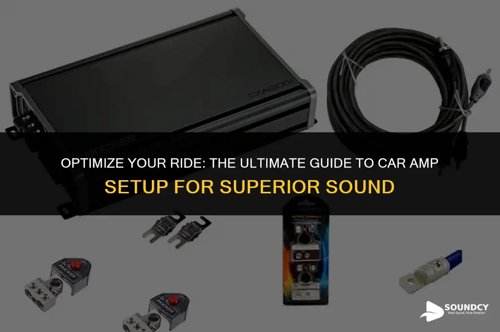 how to set up car amp for best sound