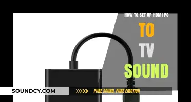 Effortless HDMI Setup: Connect Your PC to TV for Immersive Sound