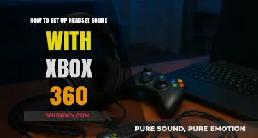 Mastering Audio: A Guide to Setting Up Headset Sound with Xbox 360