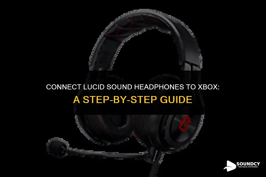 how to set up lucid sound headphones to xbox