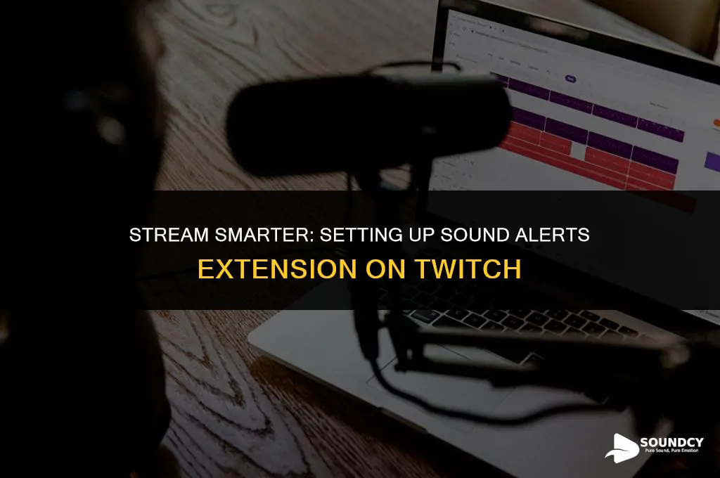 how to set up sound alerts extension on twitch