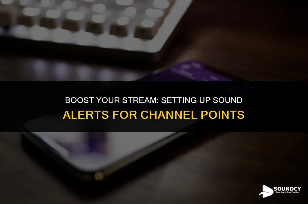 how to set up sound alerts for channel points