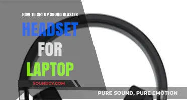 Effortless Audio Setup: Connecting Your Sound Blaster Headset to a Laptop