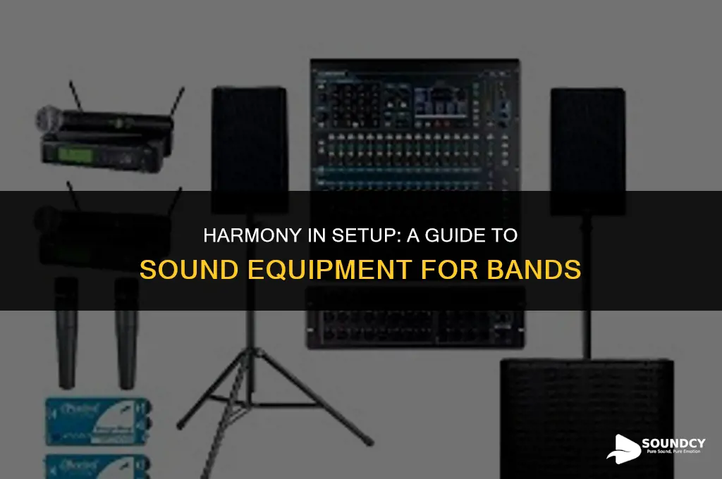 how to set up sound equipment for a band
