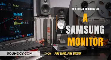 Effortless Audio Setup: Samsung Monitor Sound Configuration Guide