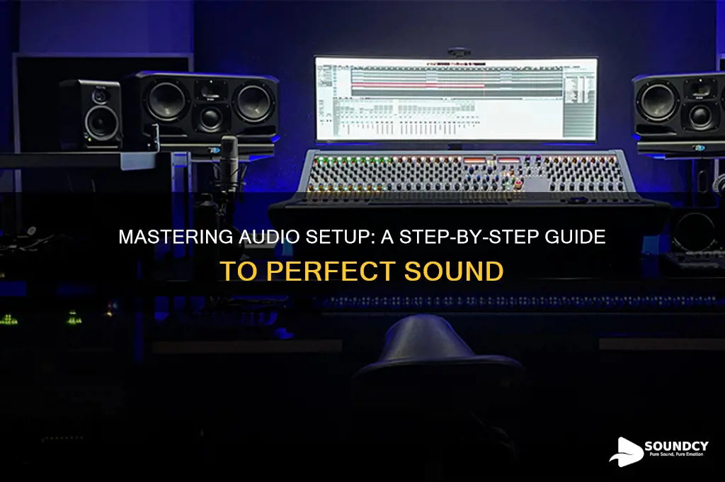 how to set up sound