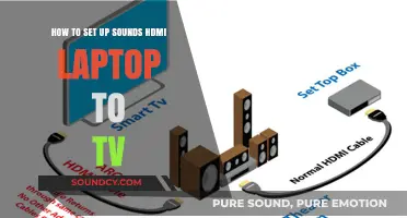 Effortless Audio Setup: Connecting Laptop to TV via HDMI