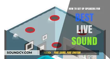 Optimize Your Live Sound: A Guide to Setting Up Speakers