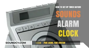 Wake Up to Serenity: Setting Up Your Timex Nature Sounds Alarm Clock