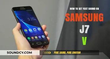 Mastering Audio Settings: A Guide to Yext Sound on Samsung J7 V