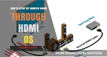 Effortless Audio: Setting Up External Monitor Sound via HDMI on OS