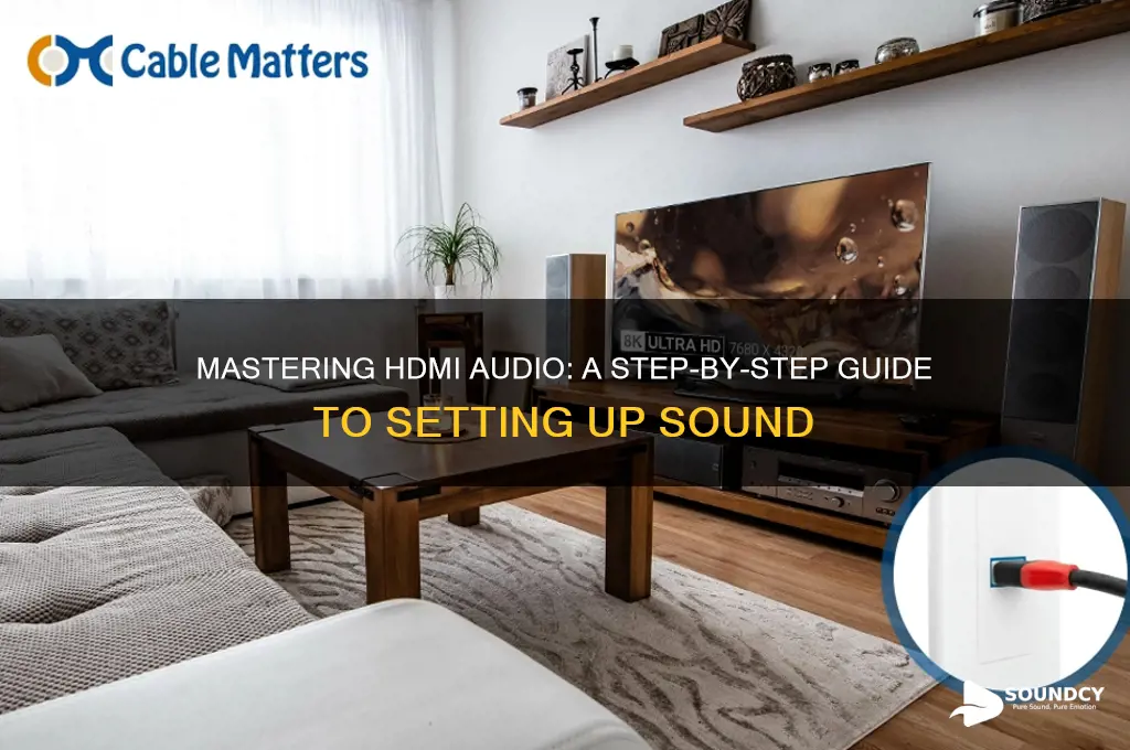 how to setup hdmi sound