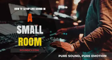Optimizing Live Sound in Compact Spaces: A Step-by-Step Guide