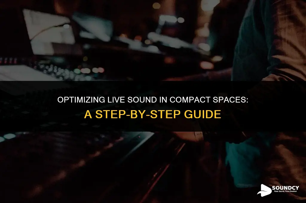 how to setup live sound in a small room