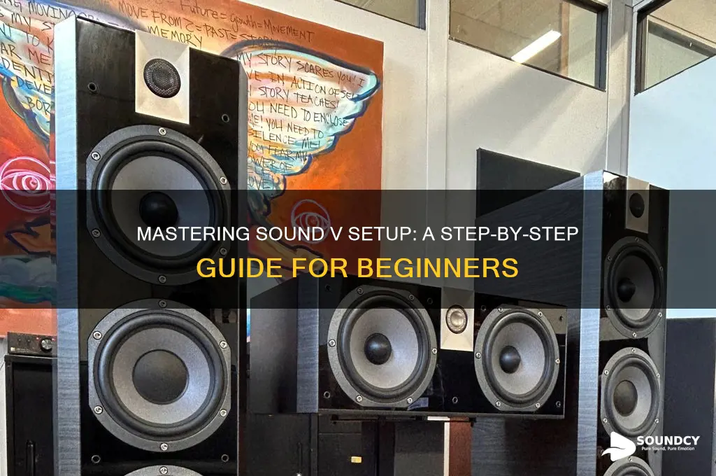 how to setup sound v