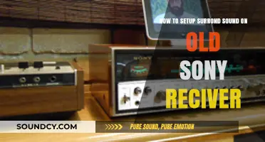 Reviving Retro Audio: Surround Sound Setup for Vintage Sony Receivers