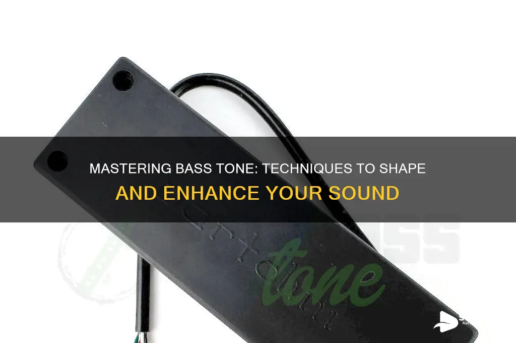 how to shape bass sound