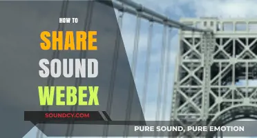 Mastering Webex: A Step-by-Step Guide to Sharing Sound Effortlessly