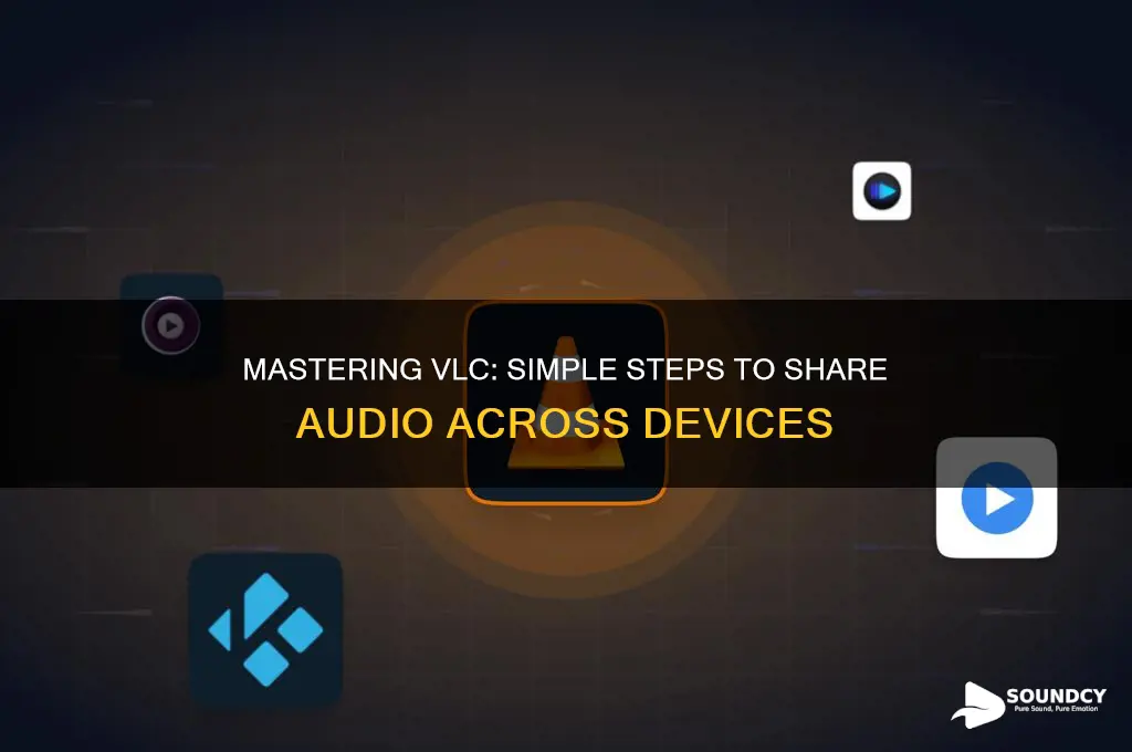 how to share vlc sound