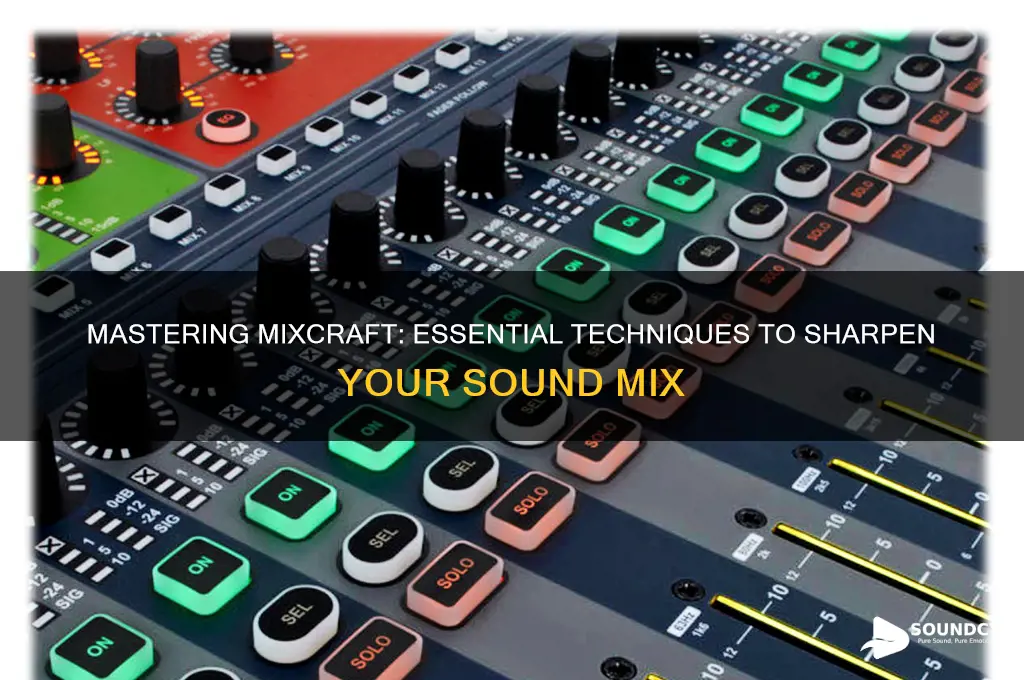 how to sharpen sound mixcraft