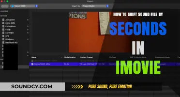 Effortlessly Shift Your Sound Files by Seconds in iMovie: A Step-by-Step Guide