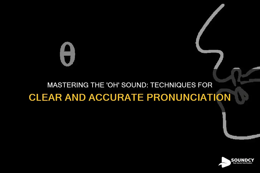 how to show oh sound
