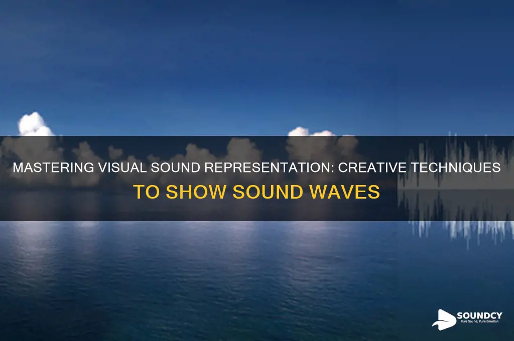 how to show sound w