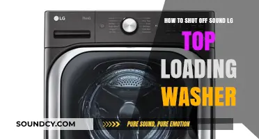 Silencing the Spin: A Guide to Turning Off Sound on LG Top-Loading Washers