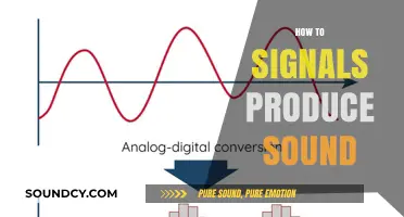 Understanding Sound Production: How Signals Create Audible Waves