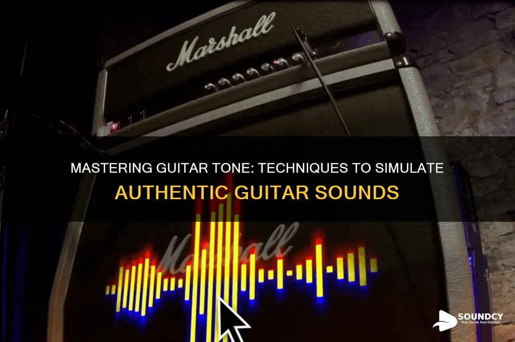 how to simulate guitar sound