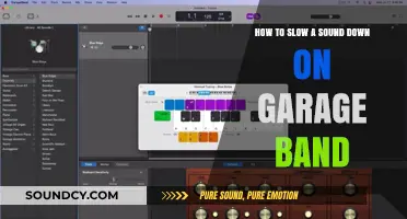 Mastering Tempo Control: Slowing Down Sounds in GarageBand